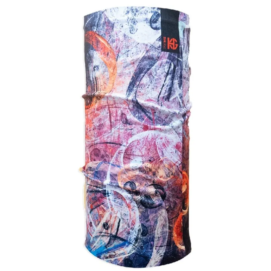 Cuellos Hg Hg-Madness Microperforated Printed Neckwarmer