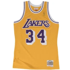 Equipaciones oficiales básquet Mitchell&ness Los Angeles Lakers - Shaquille O Neal