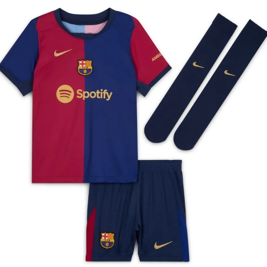 Equipaciones oficiales fútbol Nike Fcb Lk Nk Df Kit Stad Hm