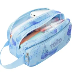 Estuches Totto Agapec 3 compart. 23x11.5x10.5