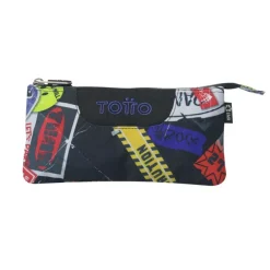 Estuches Totto Tablero 3 compart. 22x11x3.5