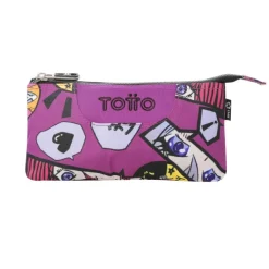 Estuches Totto Tablero 3 compart. 22x11x3.5