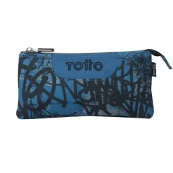 Estuches Totto Tablero 3 compart. 22x11x3.5