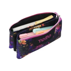 Estuches Totto Tablero 3 compart. 22x11x3.5