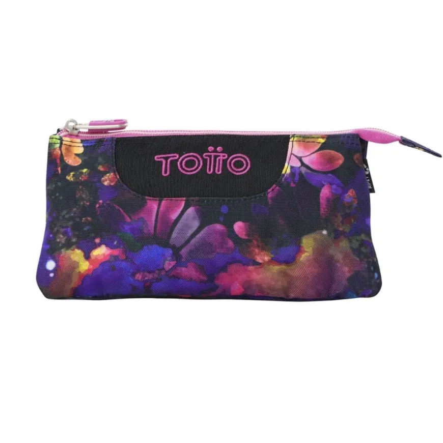 Estuches Totto Tablero 3 compart. 22x11x3.5