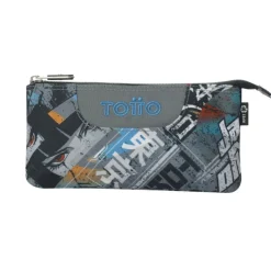 Estuches Totto Tablero 3 compart. 22x11x3.5