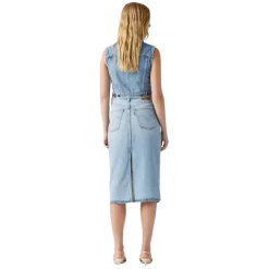 Faldas Levis HR Back Slit Skirt