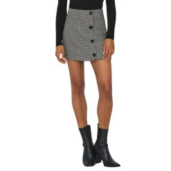 Faldas Only Onleliza-Lettie Hw Check Skirt Tlr