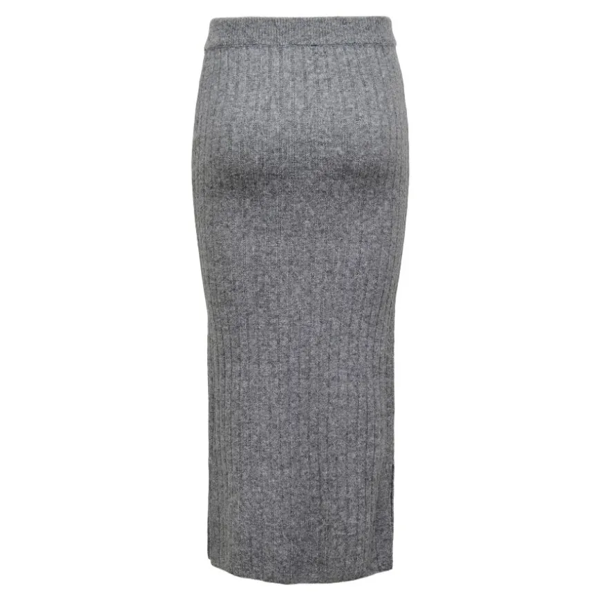 Faldas Only Onljeanett Life Rib Long Skirt Cc Knt