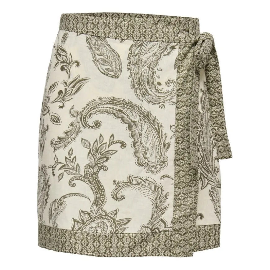 Faldas Only Onlleya Belt Wrap Short Skirt Wvn