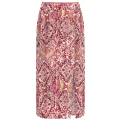 Faldas Only Onlnova Life Vis Lamar Slit Skirt Aop