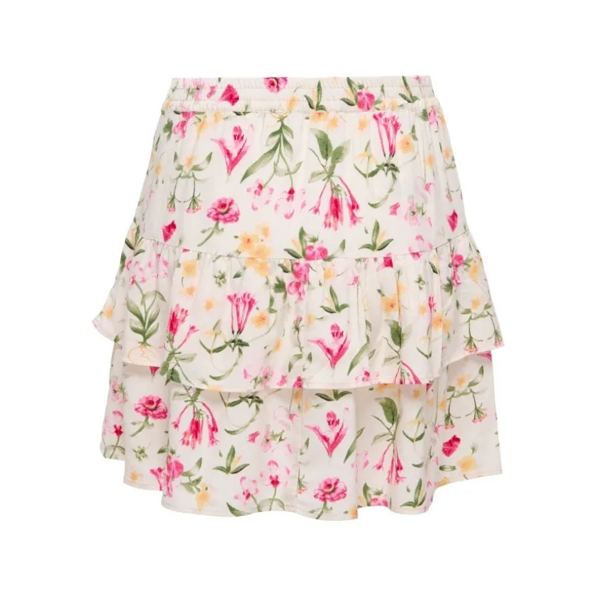 Faldas Only Onlnova Life Short Ruffle Skirt Wvn