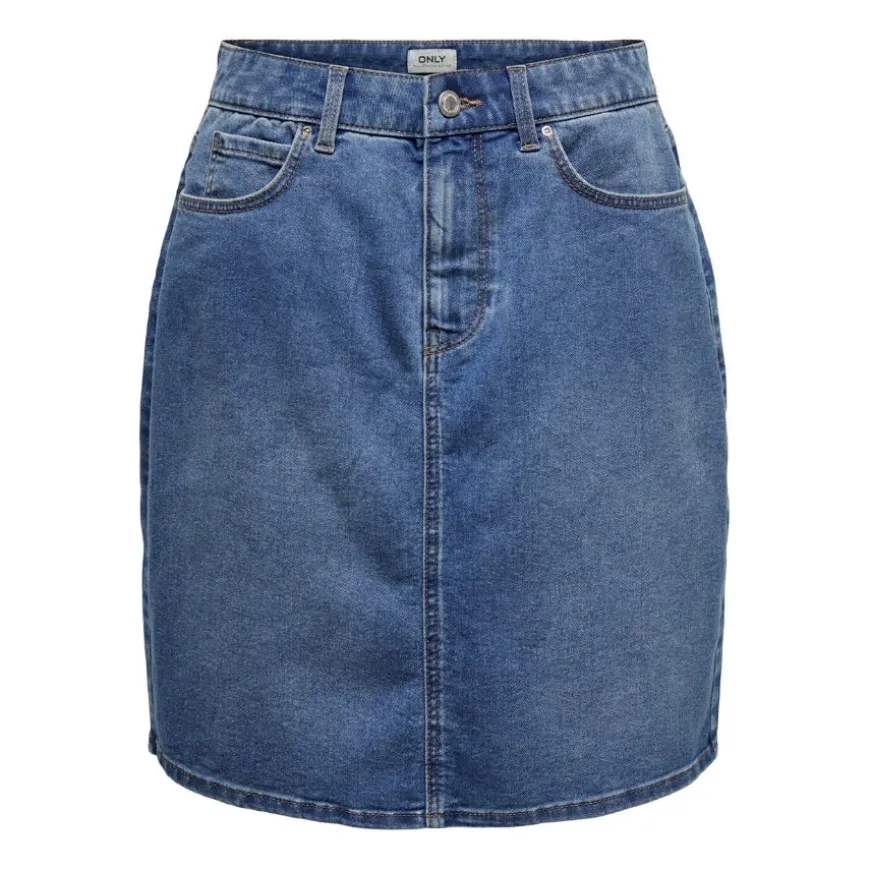 Faldas Only Onlwonder Hw Dnm Skirt Pim Noos