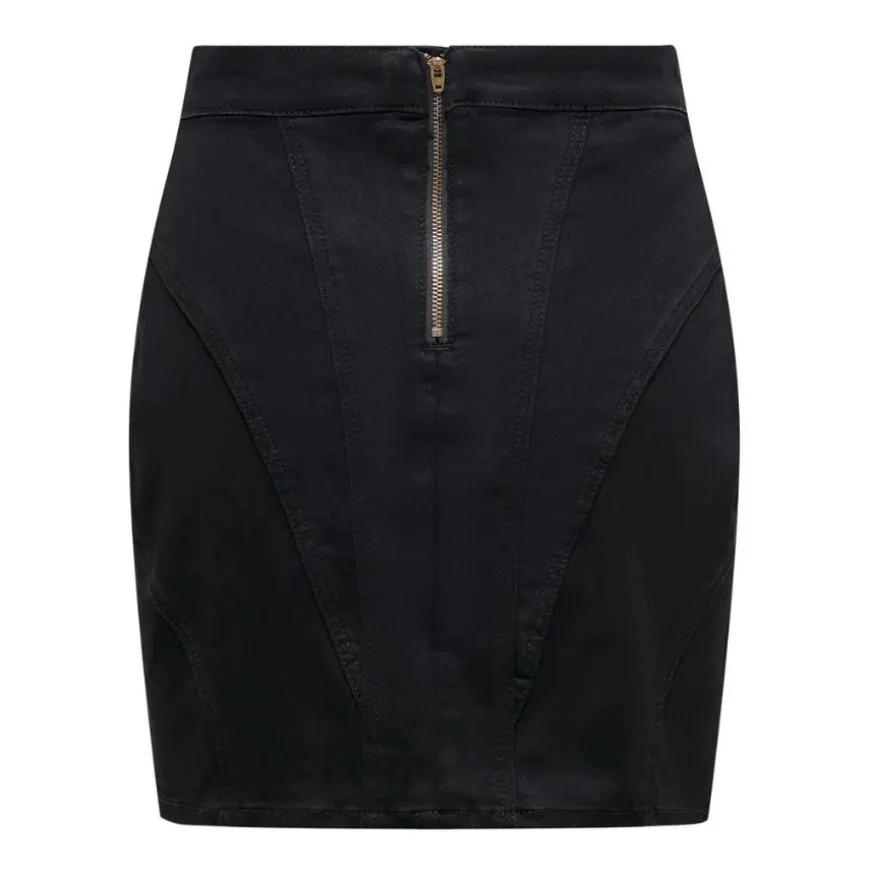 Faldas Only Onlzoey.Royal Hw Short Dnm Skirt Pim