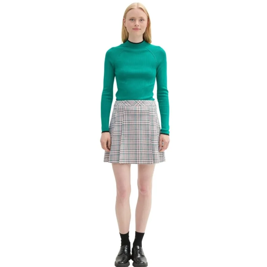 Faldas Tom tailor Mini Pleated Skirt Skirts