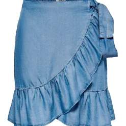 Faldas Only Onlsofia Wrap Knee Dnm Skirt