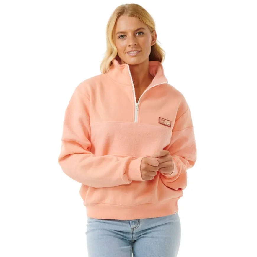 Forros polares Rip curl Fortaleza Half Zip Fleece