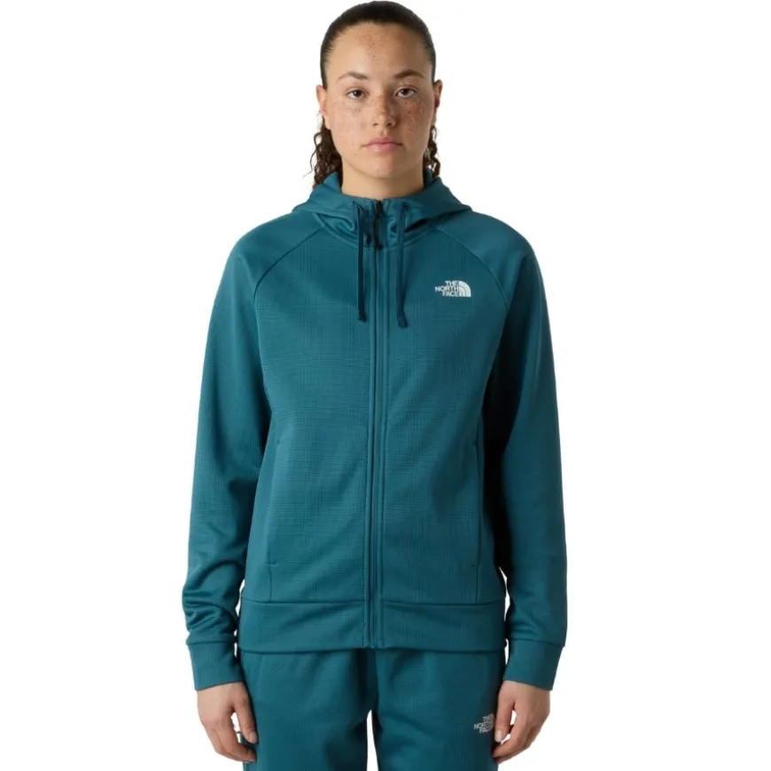 Forros polares The north face W Reaxion 2.0 Hooded Full Zip Jacket
