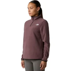 Forros polares The north face W Glacier Fleece 1 4 Zip Jacket