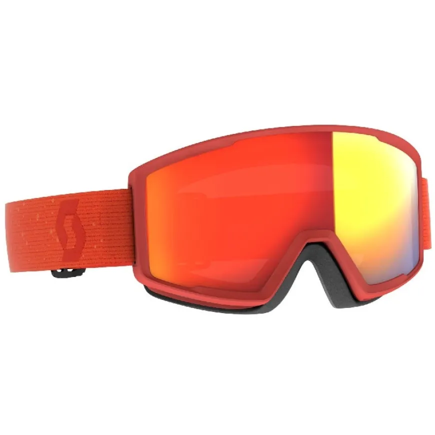Gafas Scott Gafa Ski Factor Pro Rust Red Enh Red Chr