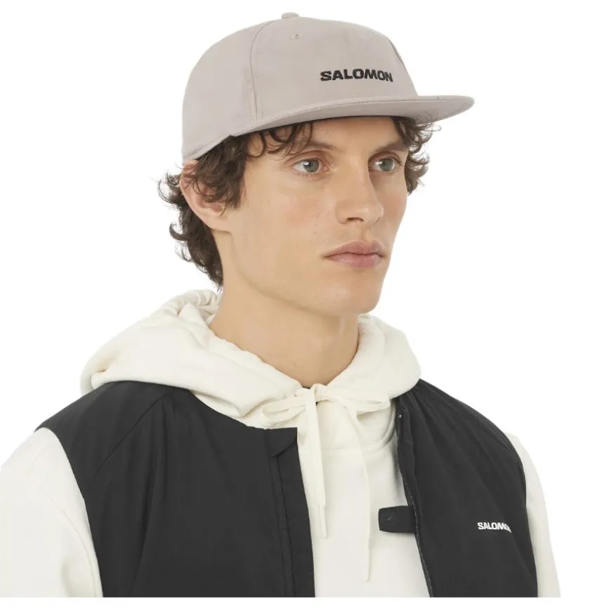 Gorra Salomon Logo Flat Cap