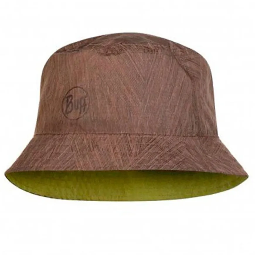 Gorras y sombreros Buff Travel Bucket Hat Shady Khaki
