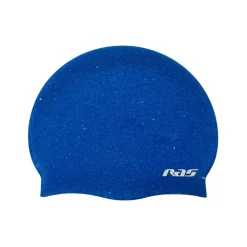 Gorro natació Ras Silicone Recycled Suede Blue SR
