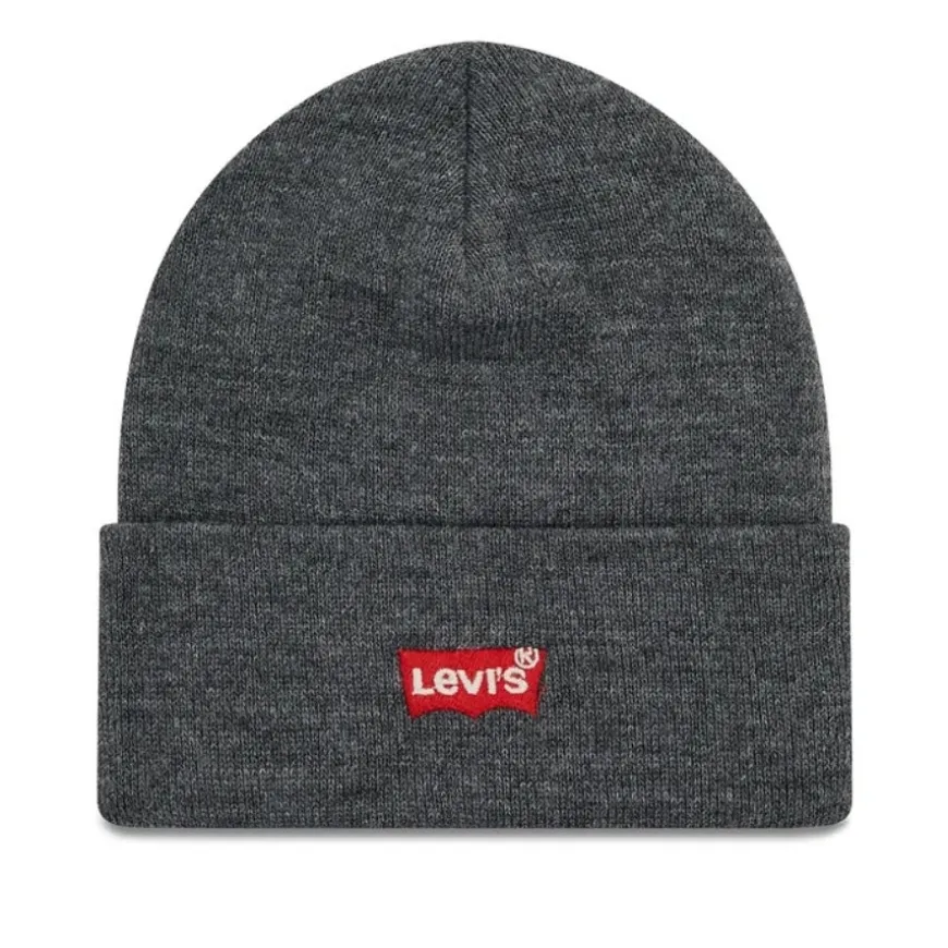 Gorros Levis Red Batwing Embroidered Beanie