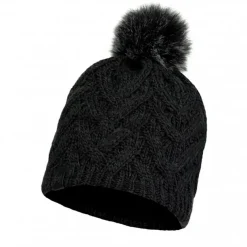 Gorros Buff Knitted & Fleece Band Hat Caryn Graphite