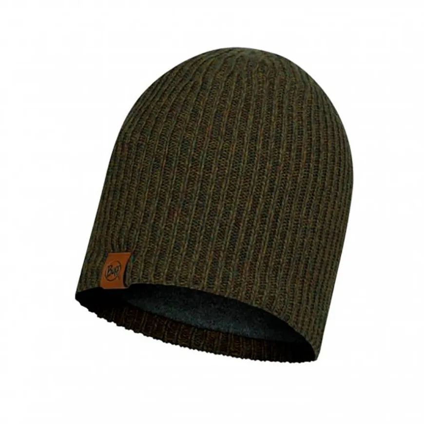 Gorros Buff Knitted & Full Fleece Hat Lyne Bark