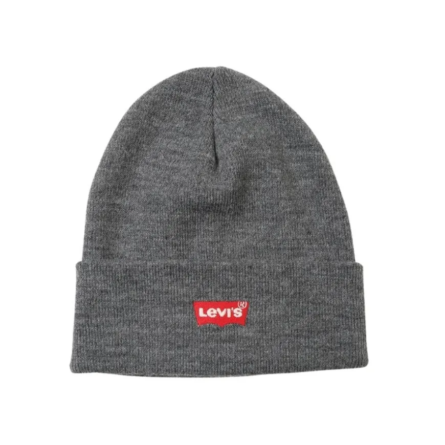 Gorros Levis Red Batwing Embroidered Beanie