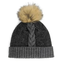 Gorros Spyder W Plait Pom Hat