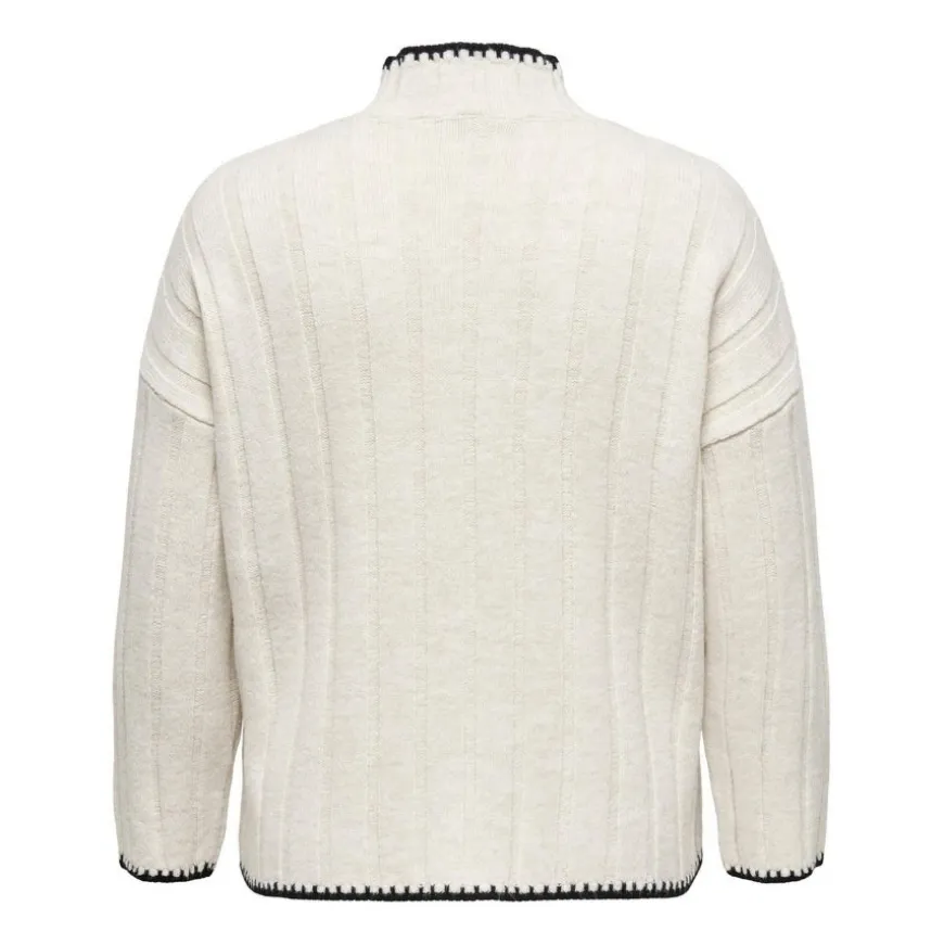 Jerseys Carmakoma Carchick Stitch Ls Highneck Pull Knt