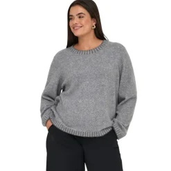 Jerseys Carmakoma Carfina Ls Stitch O-Neck Knt