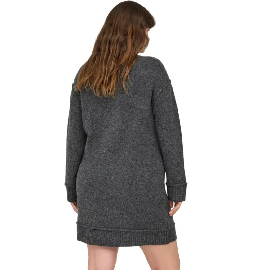 Jerseys Carmakoma Carhazel Ls O-Neck Dress Bf Knt