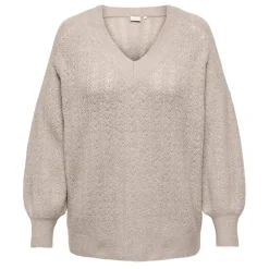 Jerseys Carmakoma Carlucilla Ls Glitter V-Neck Knt