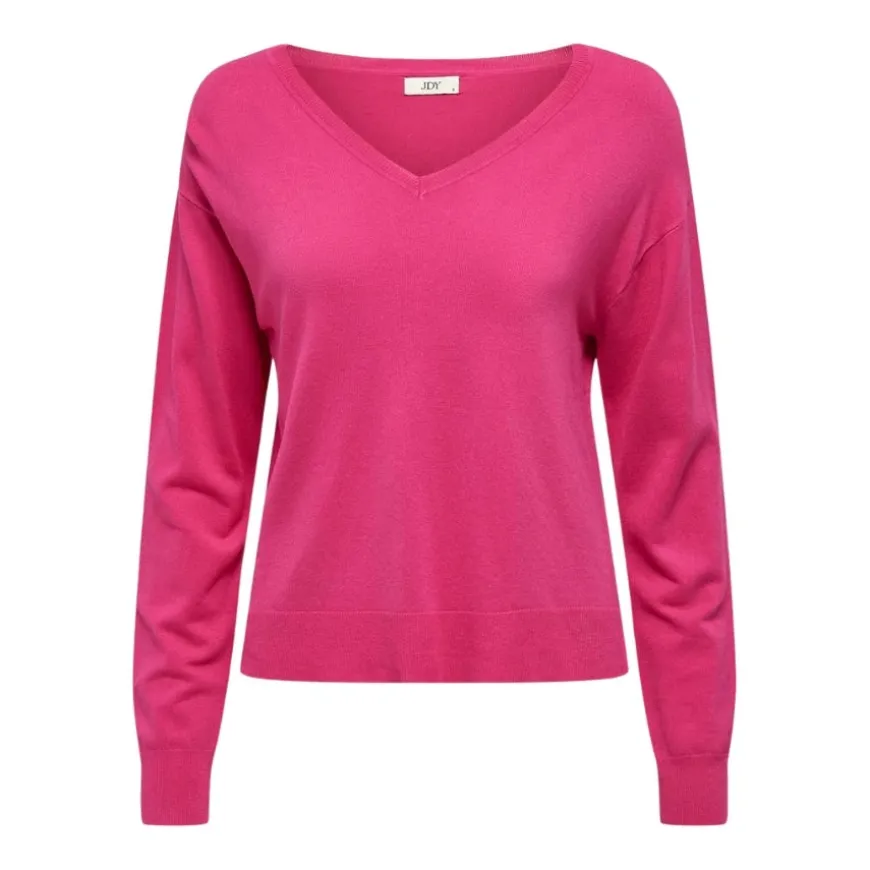 Jerseys Jdy Jdybasica L S V-Neck Pullover Knt