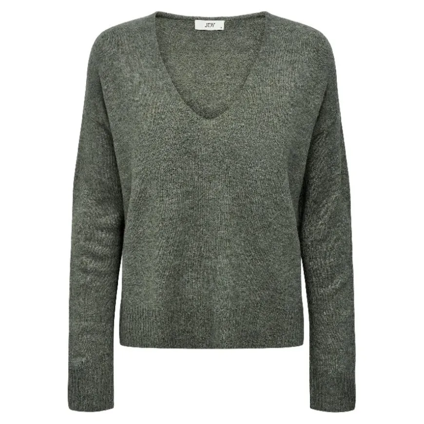 Jerseys Jdy Jdyelanora L S V-Neck Pullo. Knt Noos