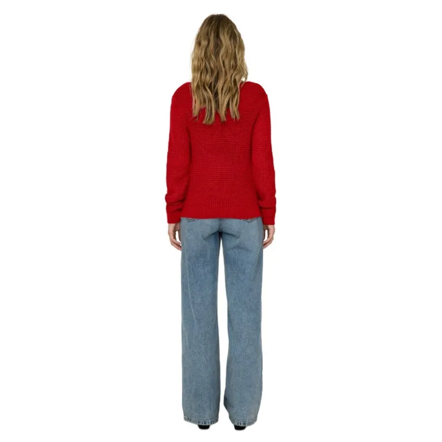 Jerseys Jdy Jdyellen L S V-Neck Pullover Knt