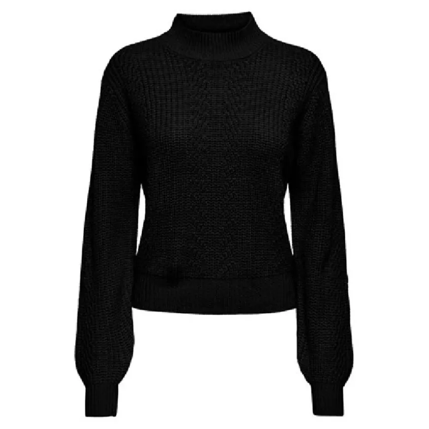 Jerseys Jdy Jdyjusty L S High Neck Cabel Pull Knt