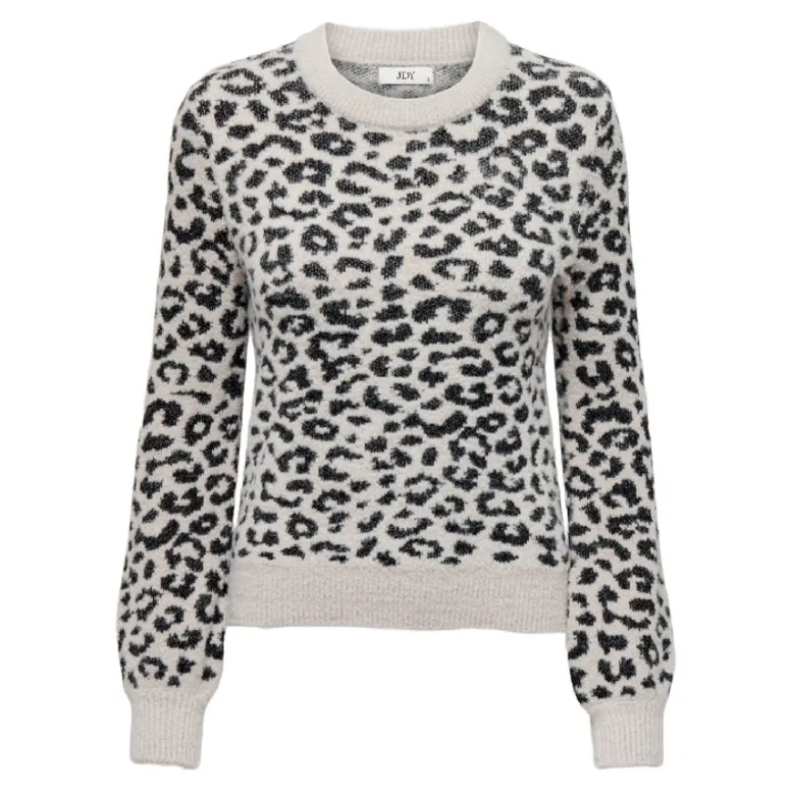 Jerseys Jdy Jdylorraine Animal L S Pullover Knt