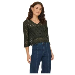 Jerseys Jdy Jdynew Sun 3 4 Cropped Pullover Knt Noos