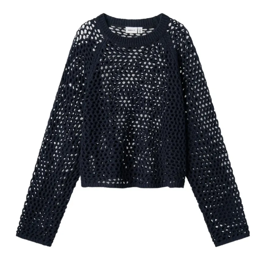 Jerseys Name-it Nkffatrine Ls Short Boxy Knit