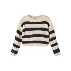 Jerseys Name-it Nkfriony Ls Boxy Short Knit Pb
