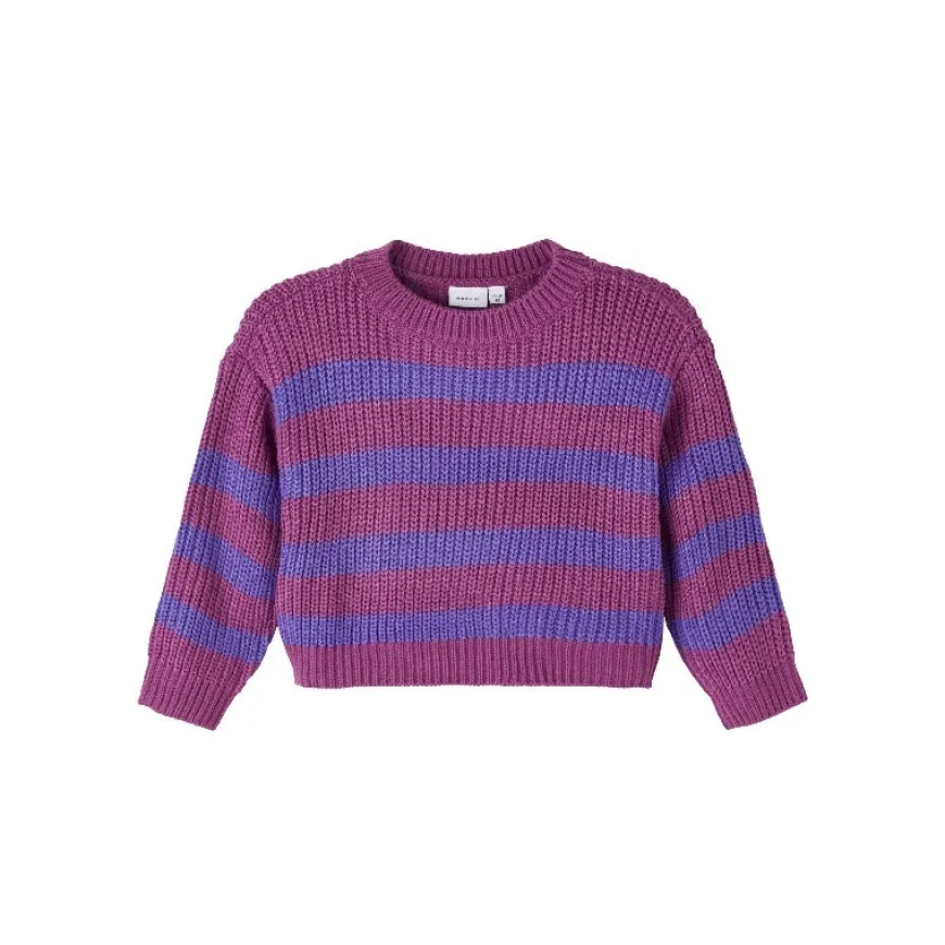 Jerseys Name-it Nmfriony Ls Boxy Short Knit Pb