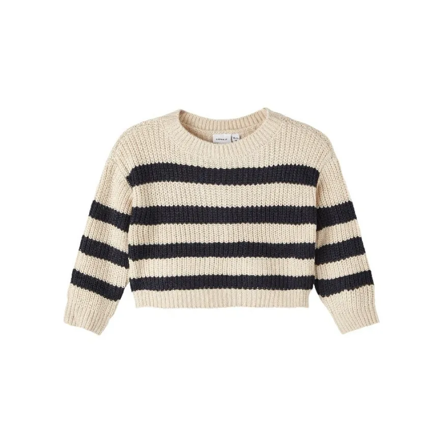Jerseys Name-it Nmfriony Ls Boxy Short Knit Pb