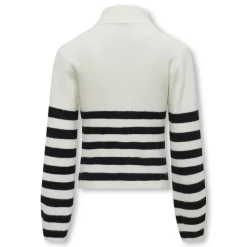 Jerseys Only kids N.U. Kogfranca Half Zip L S Stripe Knt Noos