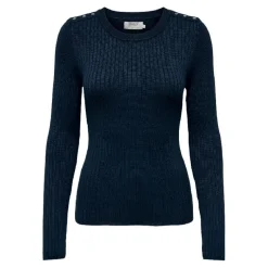 Jerseys Only Onlanni Ls Button O-Neck Knt