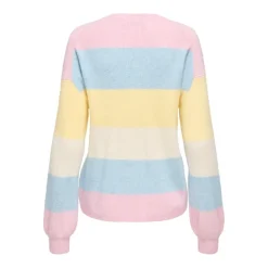 Jerseys Only Onlatia L S Stripe Pullov Knt Noos
