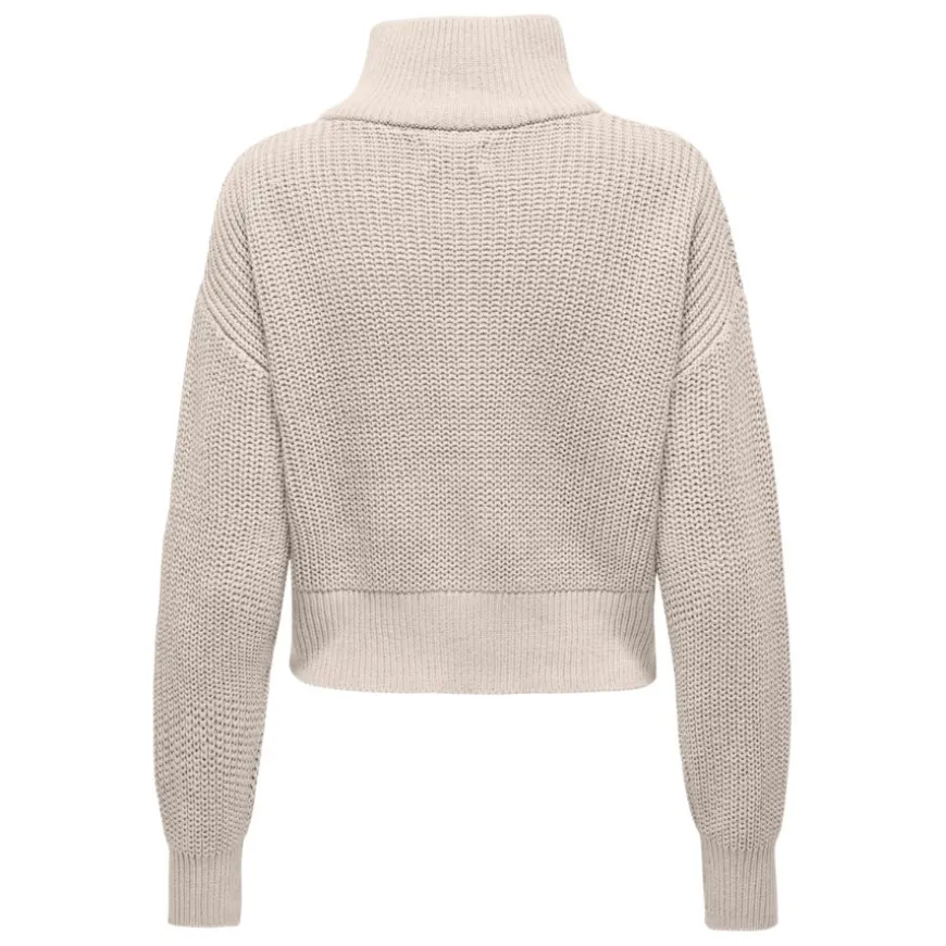 Jerseys Only Onldoritta Ls Cable Zip High Neck Knt